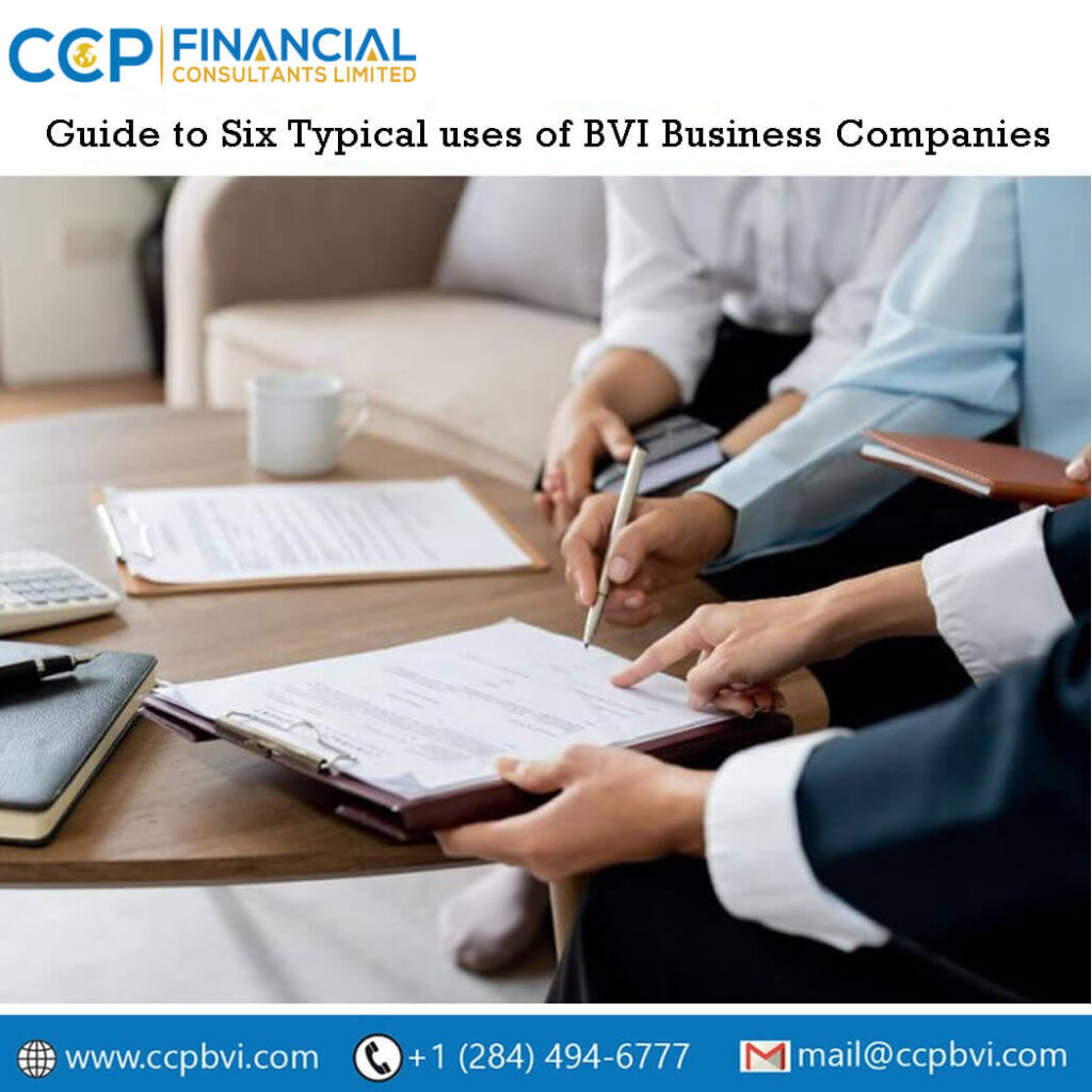 Guide to Six Typical uses of BVI Business Companies